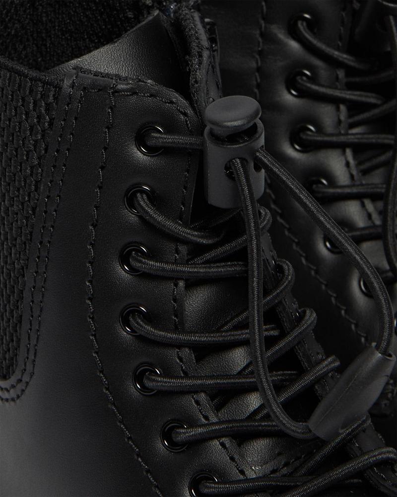 Dr Martens Toddler 1460 Harper Lær Fritidsstøvler Barn Svarte | Norge 158AHK